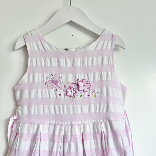Abella Gingham Dress, Size 6-7