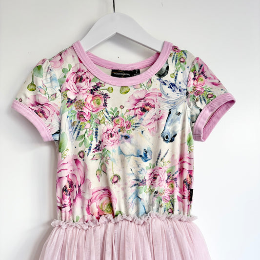 Rock Your Kid Unicorn Tutu Dress, Size 7