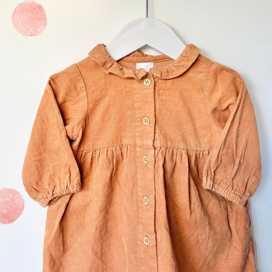 Teeny Weeny Pincord Dress, 6-12m