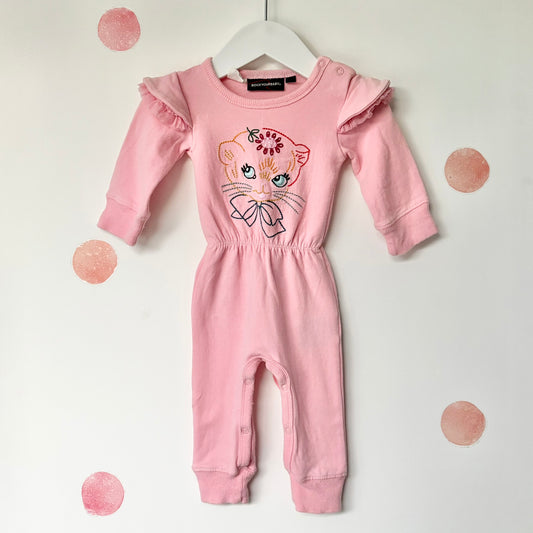 Rock Your Baby Cat Onesie, 0-3m