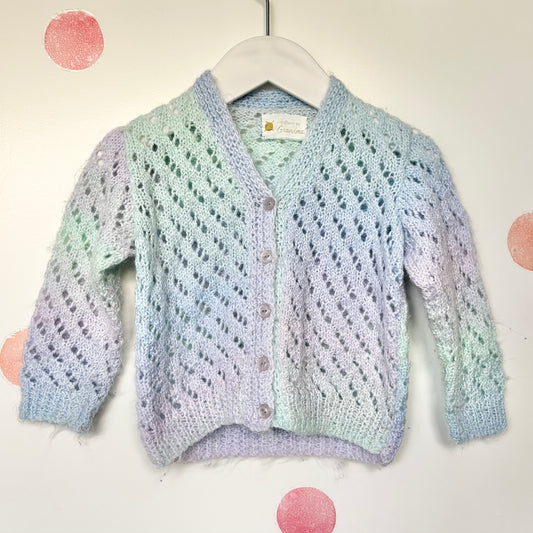 Handmade Pastel Knit, 6-12m