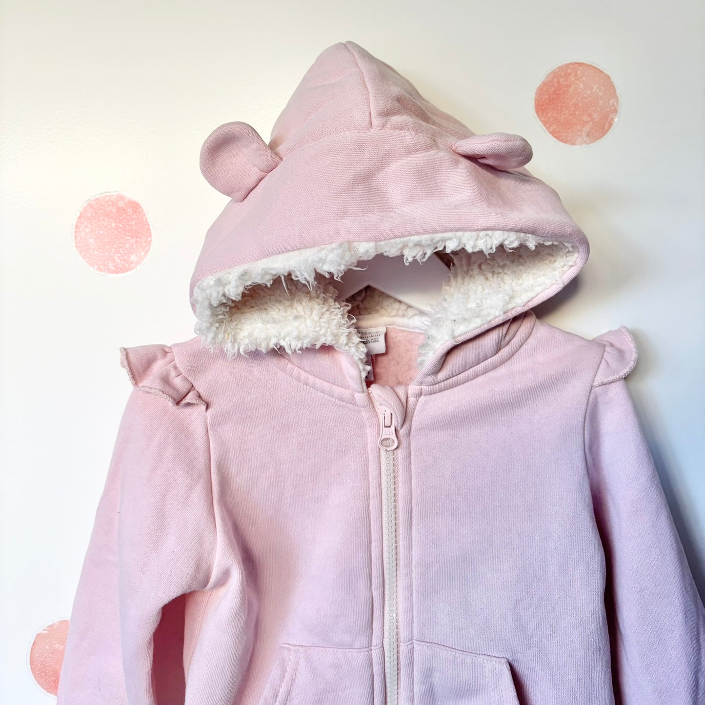 Pumpkin Patch Sherpa Hoodie, 12-18m