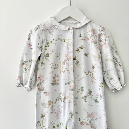 Next Vintage Floral Onesie, 9-12m