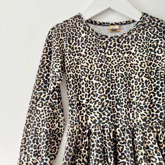 Rock Your Kid Leopard Dress, Size 5