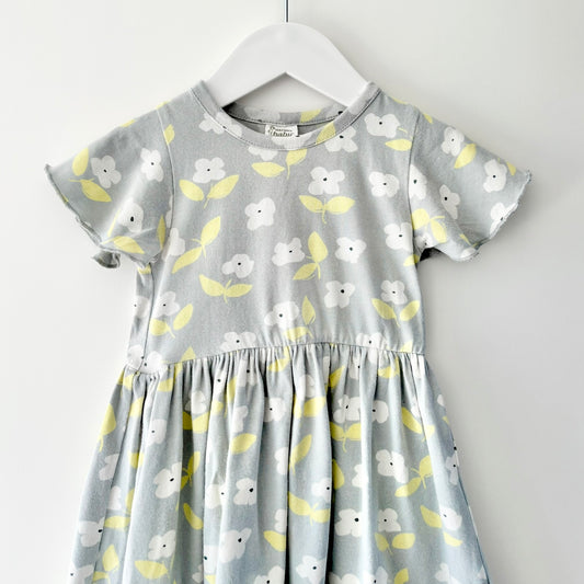 Nature Baby Flower Dress, 6-12m