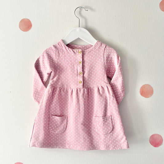 JoJo Maman Polka Dot Dress, 12-18m