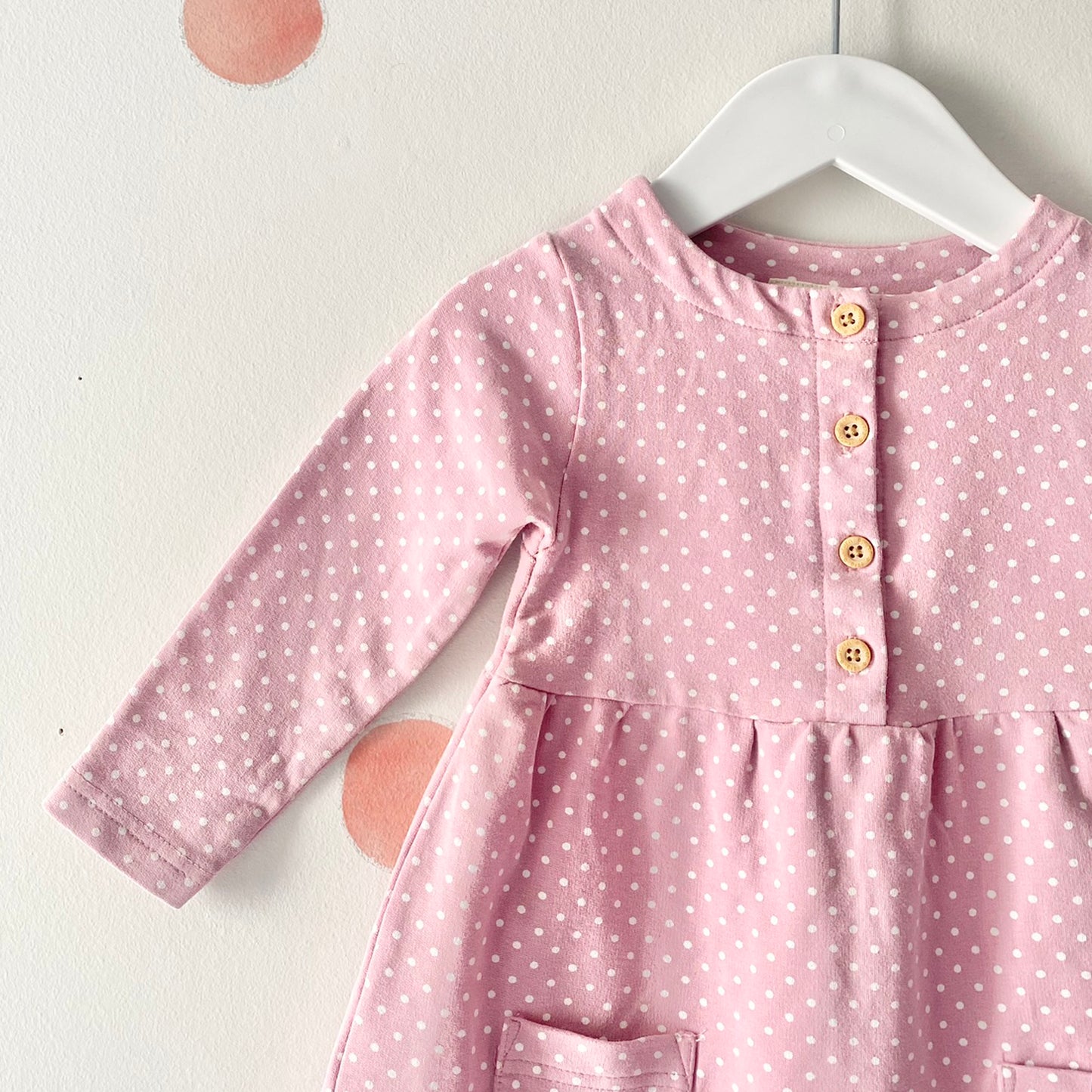 JoJo Maman Polka Dot Dress, 12-18m