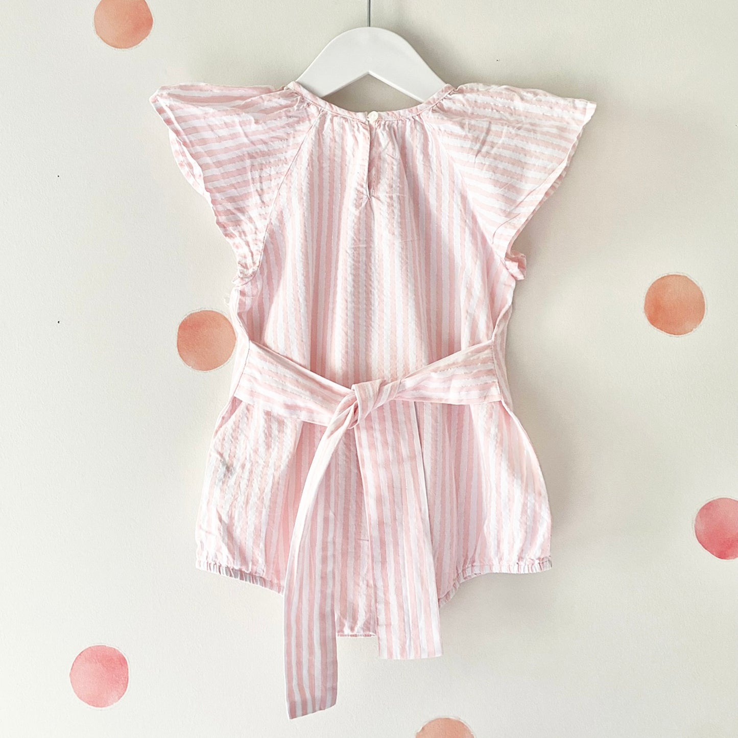 Seed Candy Stripe Romper, 18-24m